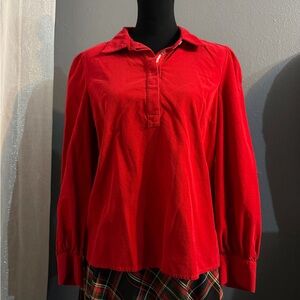 Vineyard Vines Red Corduroy Shirt – Size M